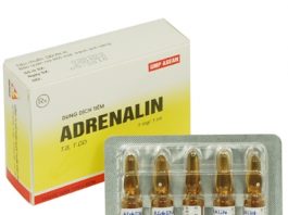 Adrenalin- Thuốc kích thích hệ giao cảm