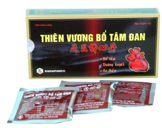Bài thuốc thiên vương bổ tâm đan