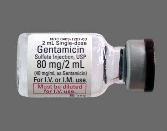 Tổng quan về kháng sinh gentamicin