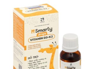 M’Smarty Drops Vitamin D3-K2 tăng phát triển chiều cao – có hiệu quả không? M’smarty Drops Vitamin D3-K2